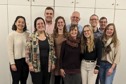 Der Vorstand (v.l.n.r.): Tatjana Christ, Julia Müller, Luca Tilichi, Lea Rieger, Prisca Pascher, Fritz Rieger, Hannah Becker, Matthias Eichsteller, Martin Hauser, Dagmar Ungerer-Rieger; nicht im Bild: Elisabeth Butzer, Nikolai Link, Jochen Kumm & Daniel Weingärtner