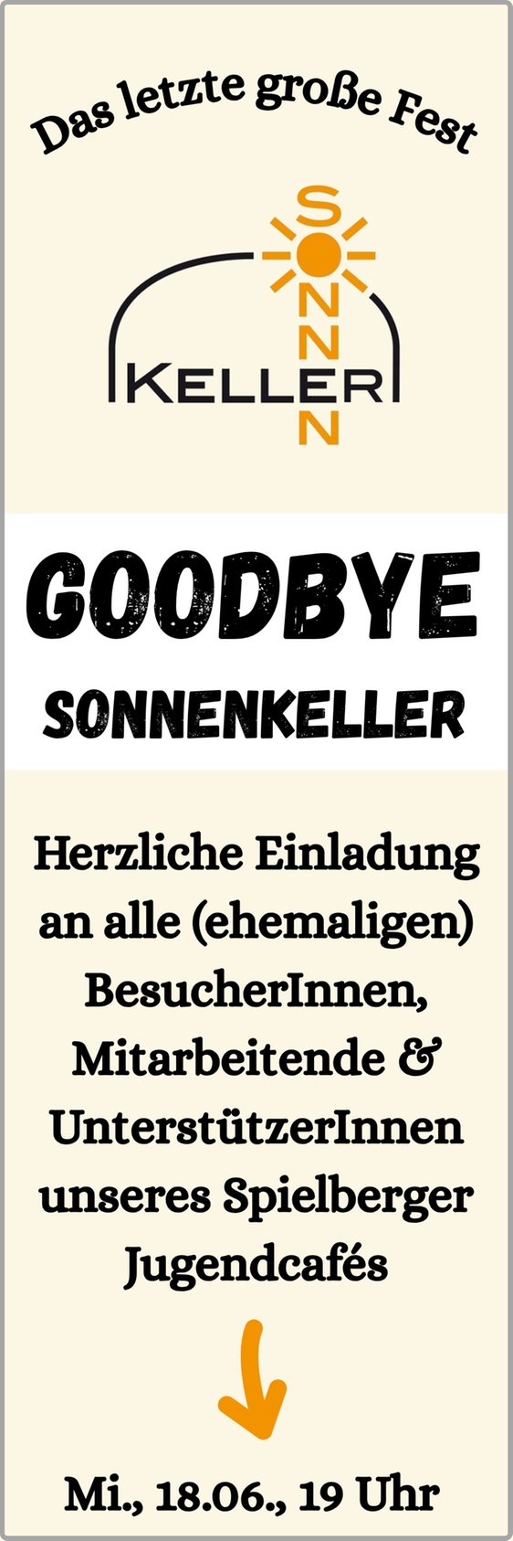 Goodbye Sonnenkeller