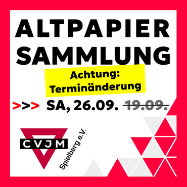 CVJM Spielberg Karlsbad Altpapiersammlung Altpapier Papiersammlung Sammeln